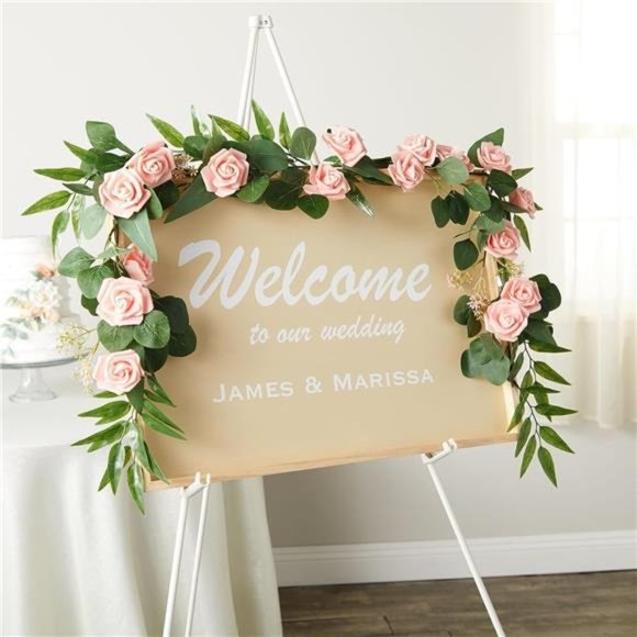 100 Pack Pink Artificial Flowers, Bulk Stemless Fake Foam Roses for Wedding - Picture 3 of 6